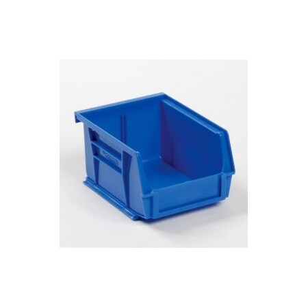 Quantum Storage Systems Hang & Stack Storage Bin, Blue, 24 PK QUS210BL**